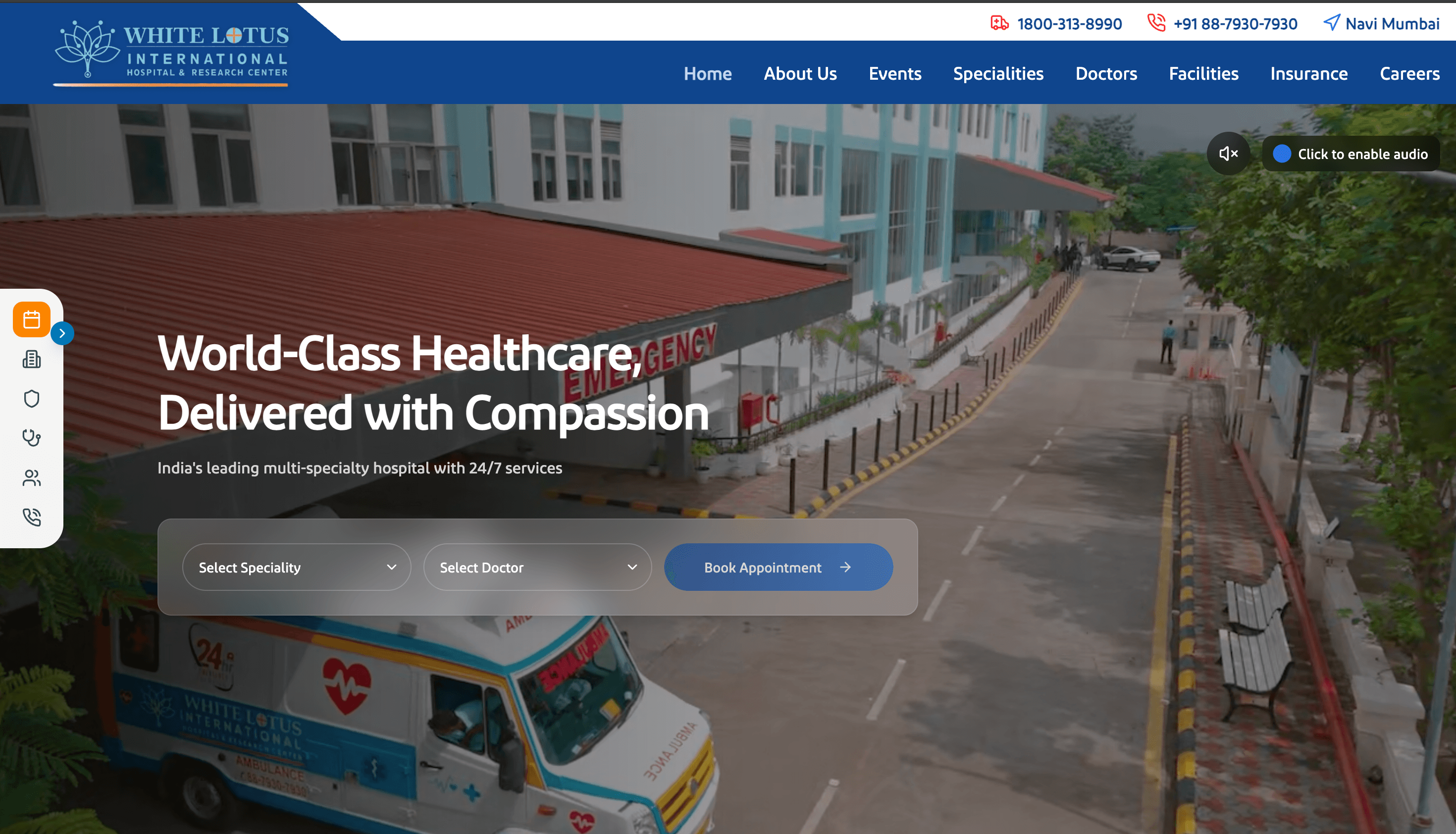 White Lotus Hospital Management System